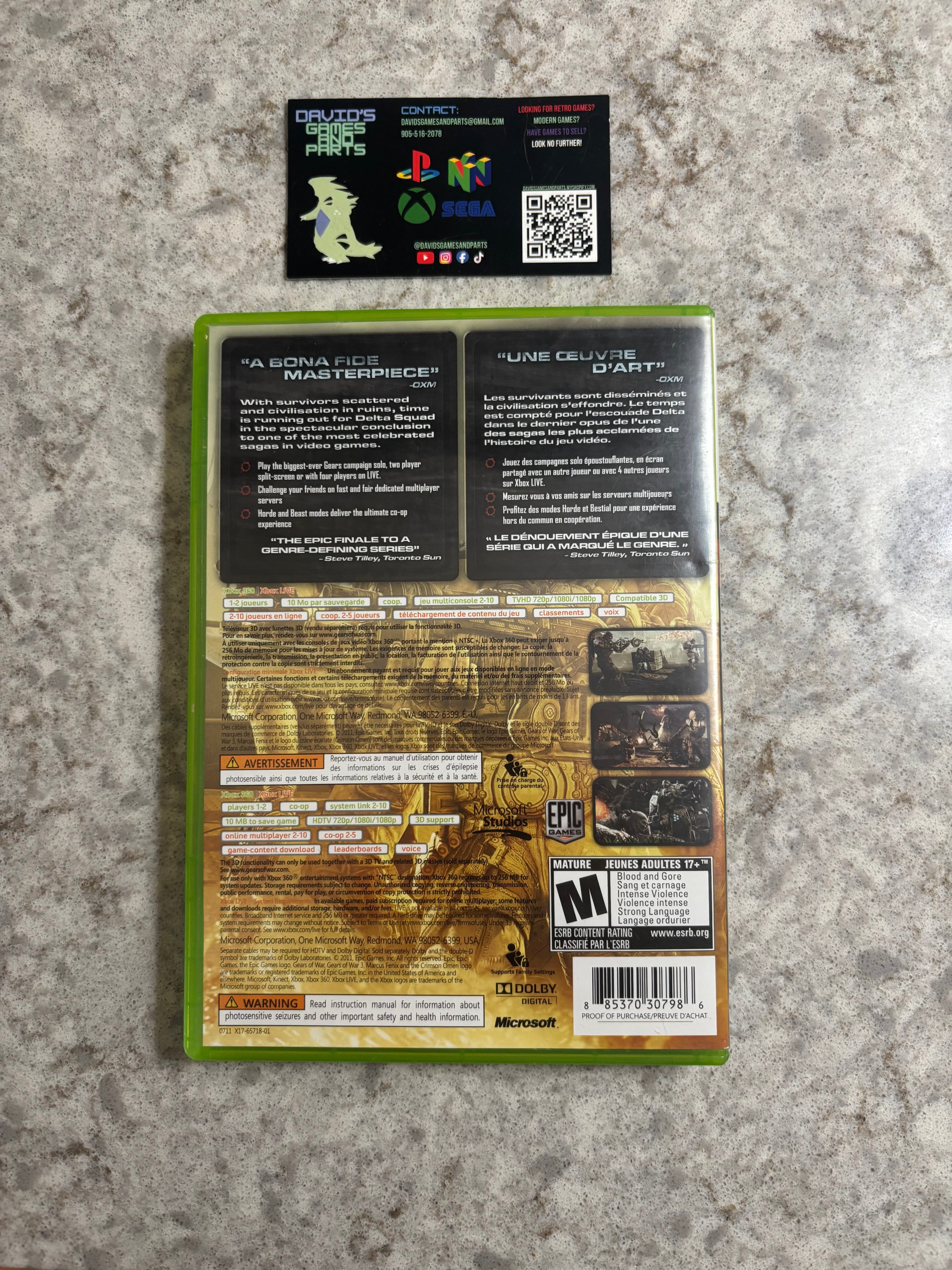 Gears of War 3 [Xbox 360]