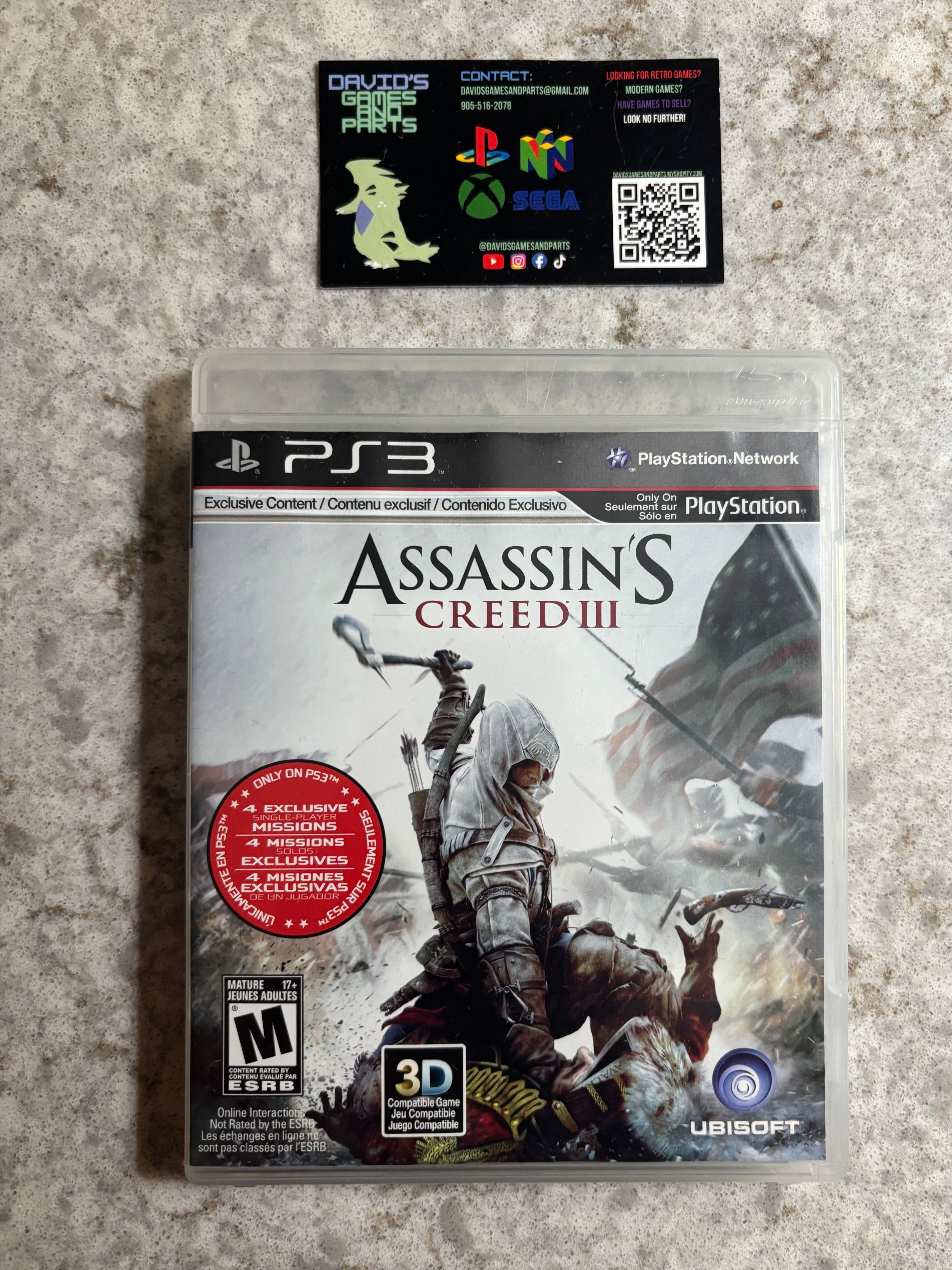 Assassin's Creed III [PS3]
