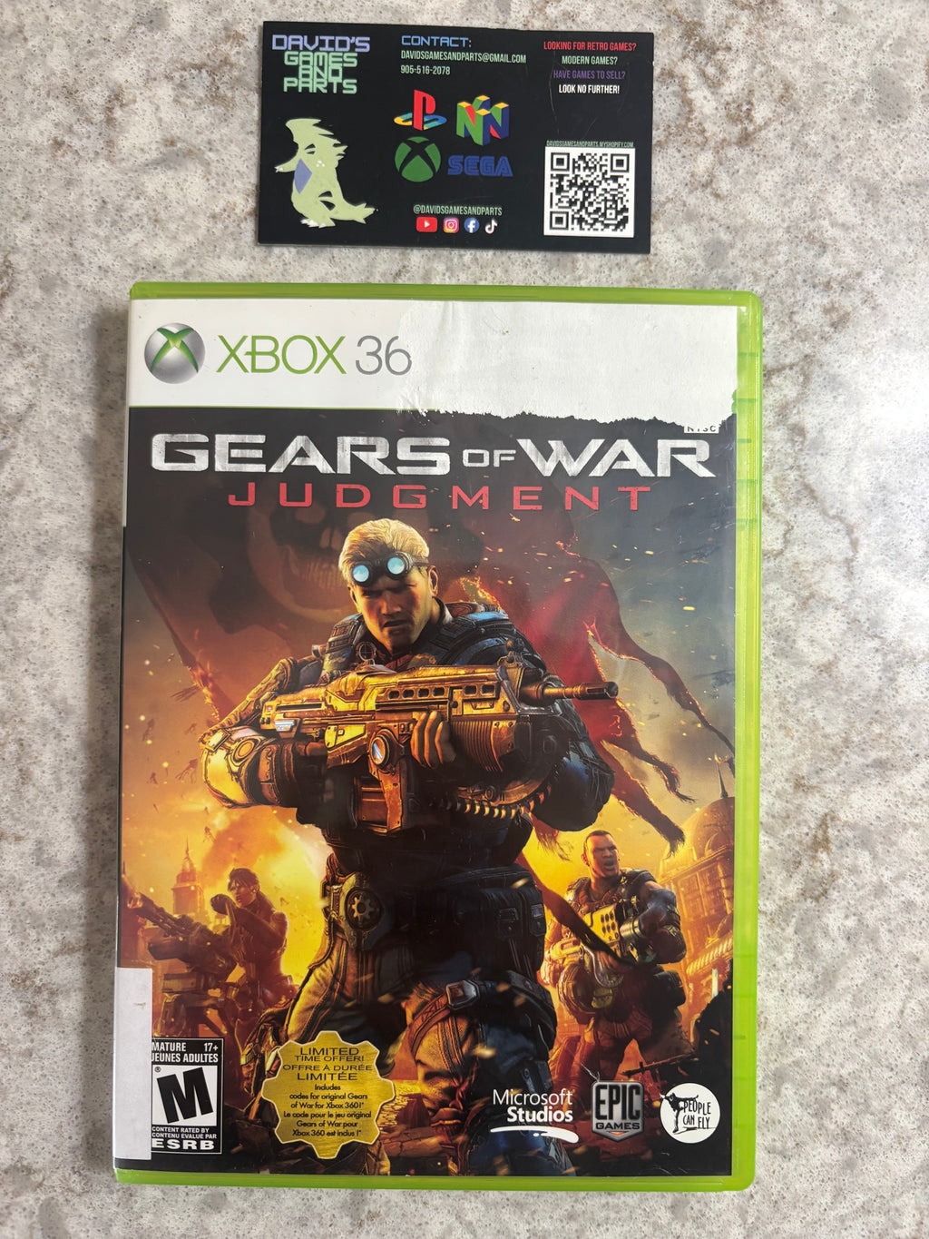 Gears of War Judgement [Xbox 360]