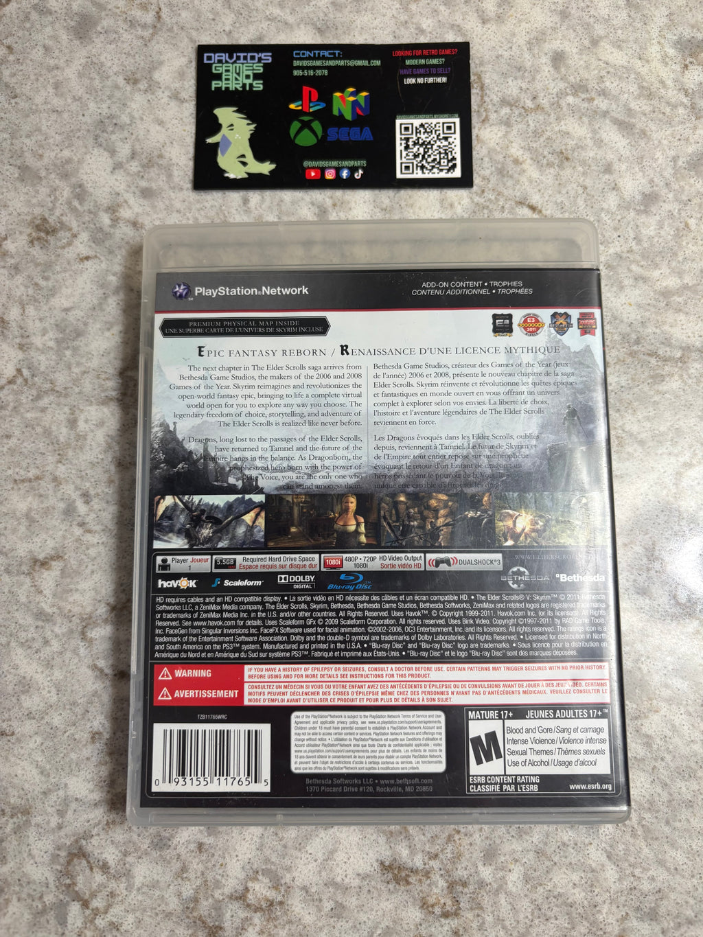 The Elder Scrolls V: Skyrim [PS3]
