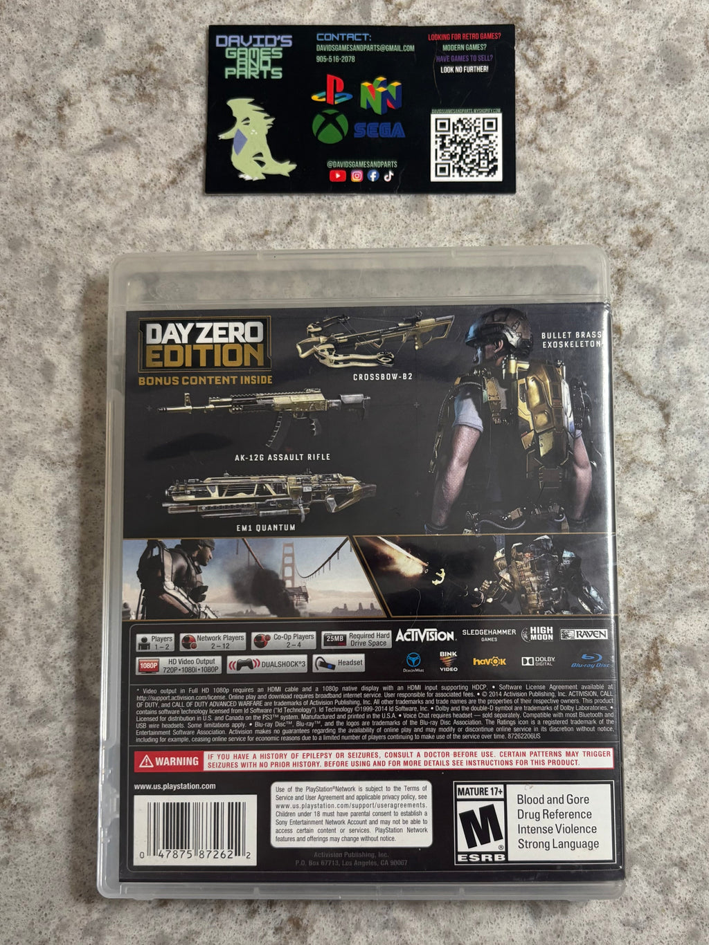 Call of Duty: Advanced Warfare [PS3]