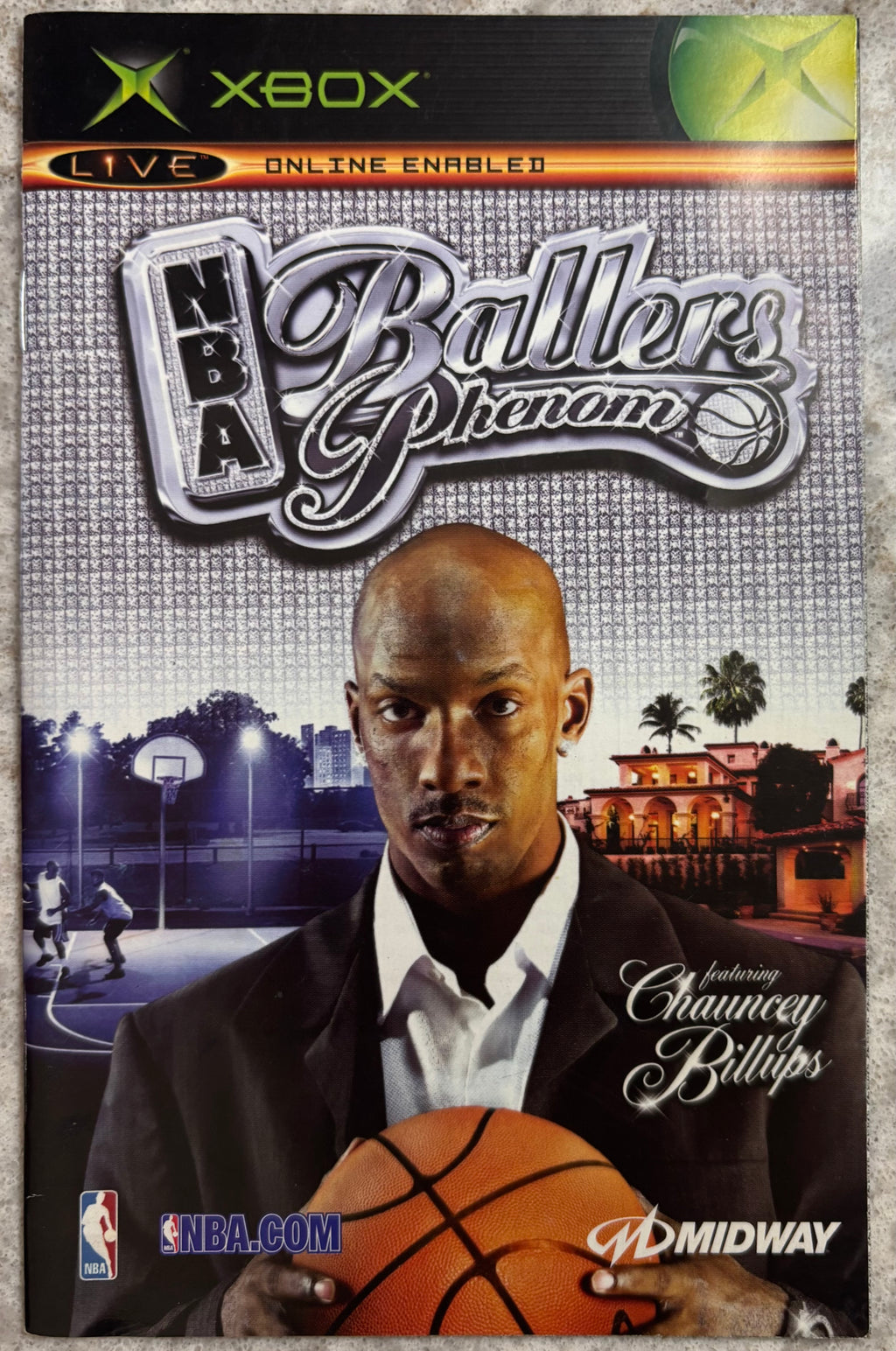 NBA Ballers Phenom Manual [Xbox]