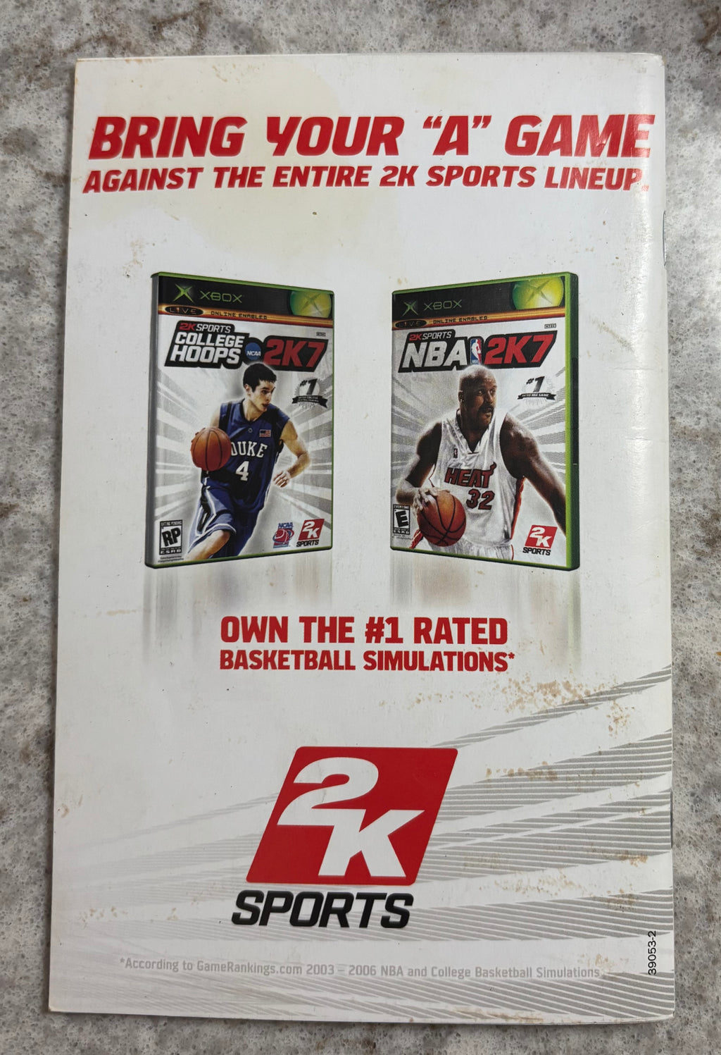 NHL 2K7 Manual [Xbox]