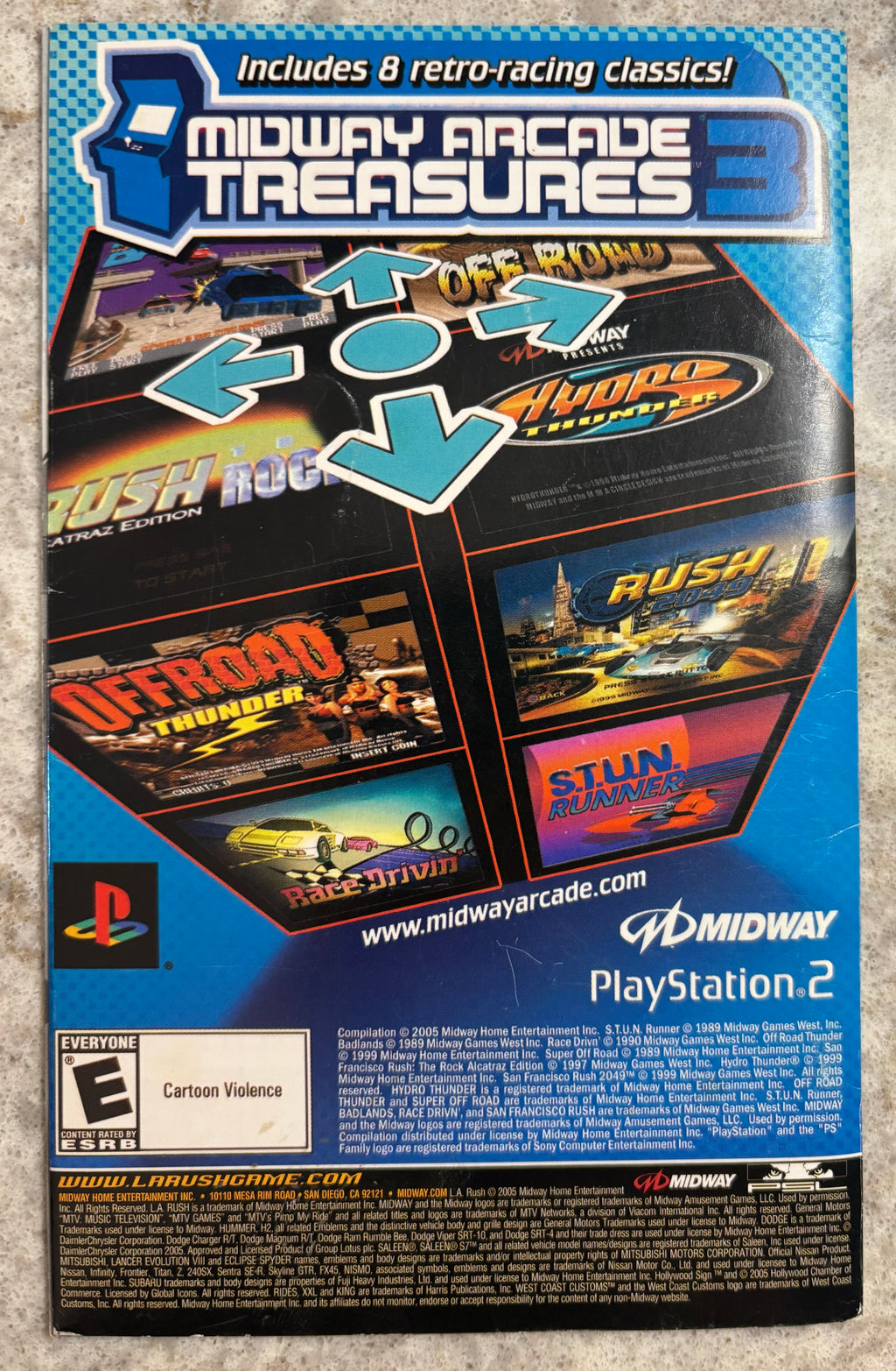 L.A. Rush Manual [PS2]