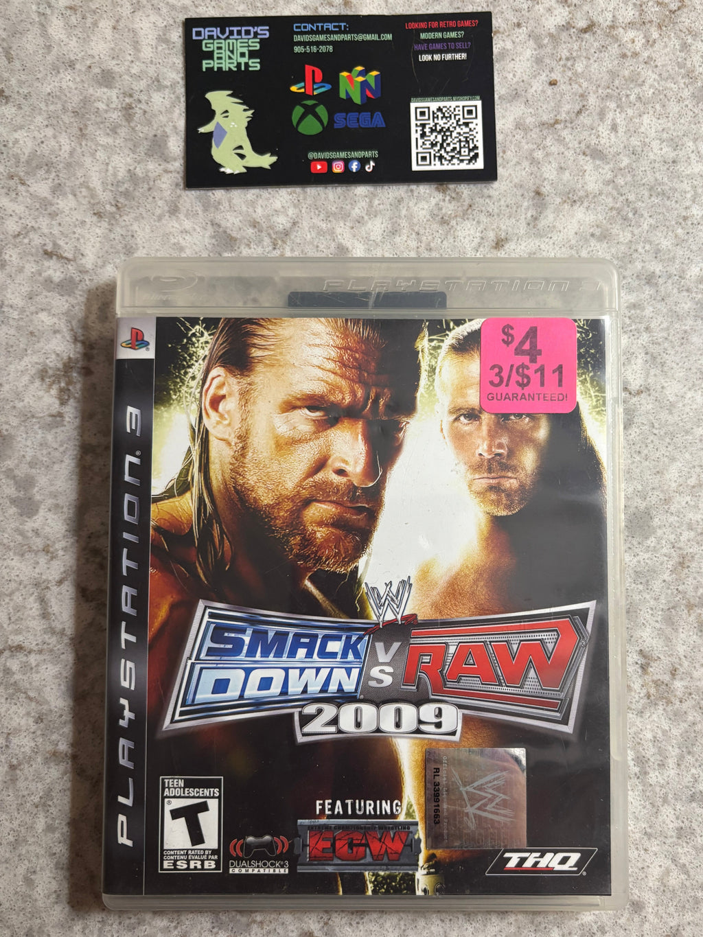 WWE: Smackdown VS Raw 2009 [PS3]