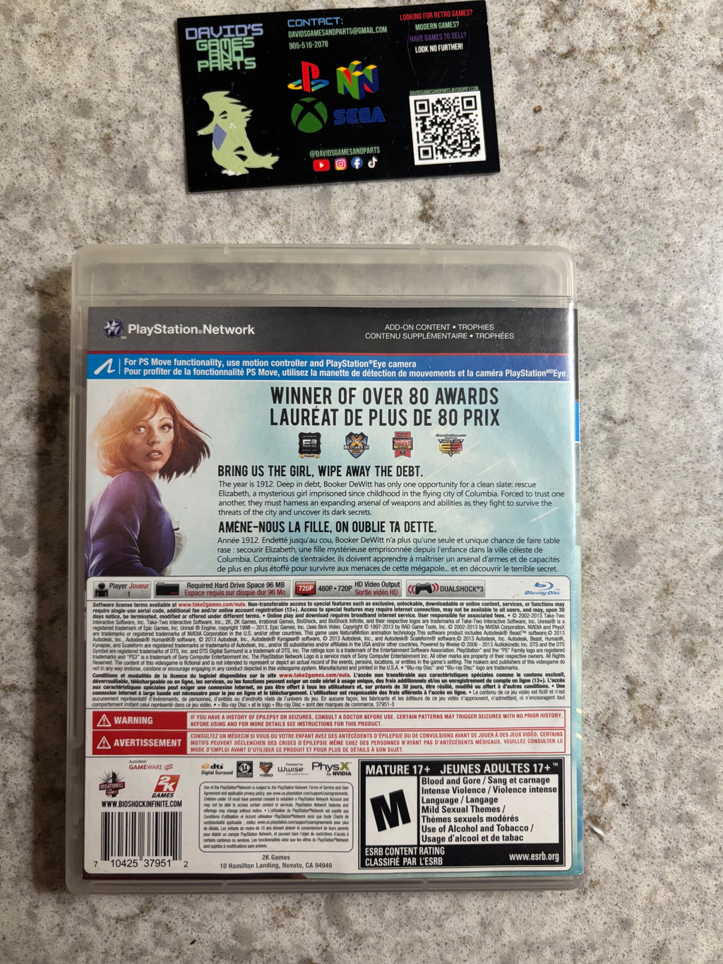 Bioshock: Infinite [PS3]