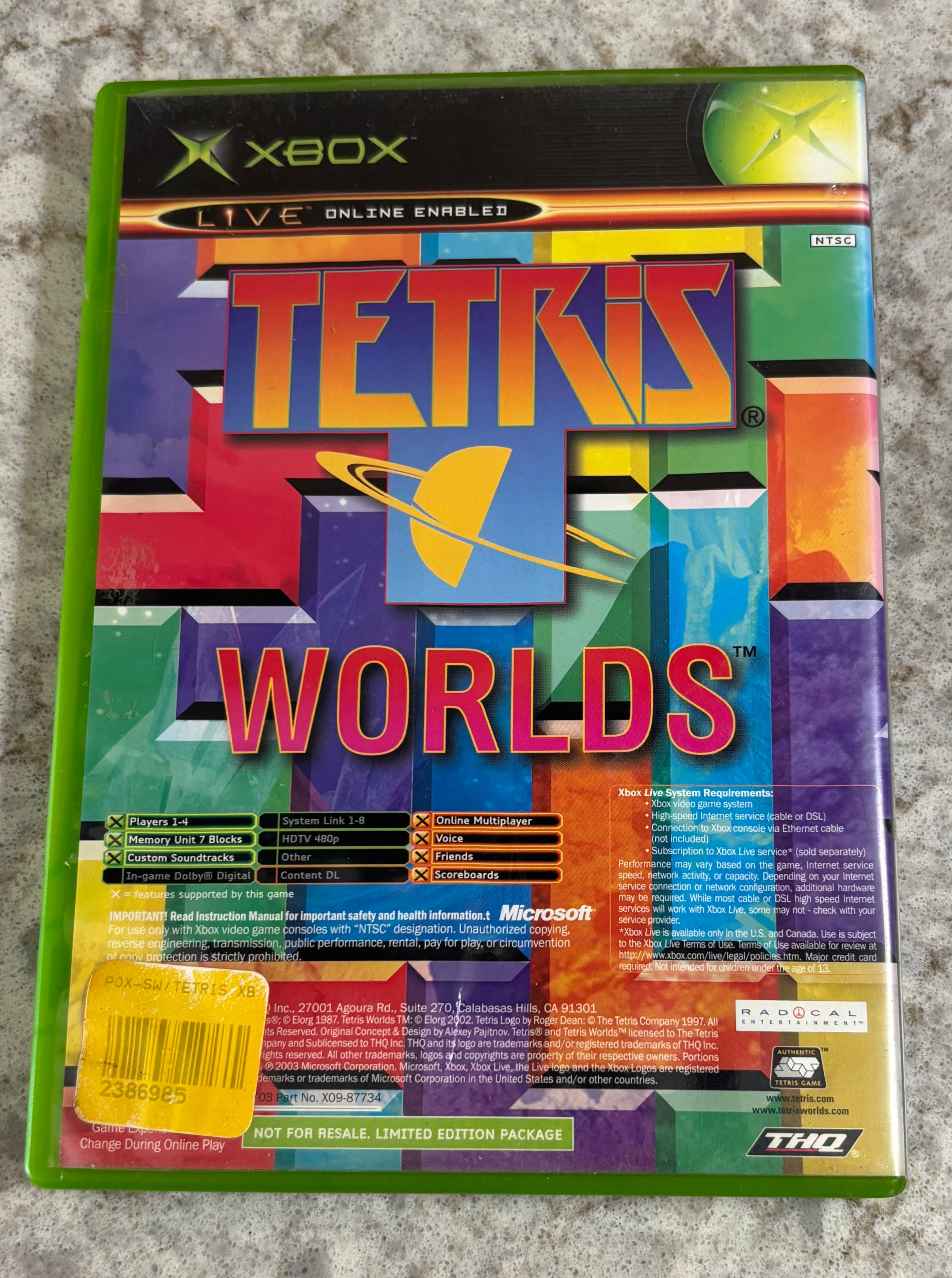 Star Wars The Clone Wars + Tetris Worlds [Xbox]