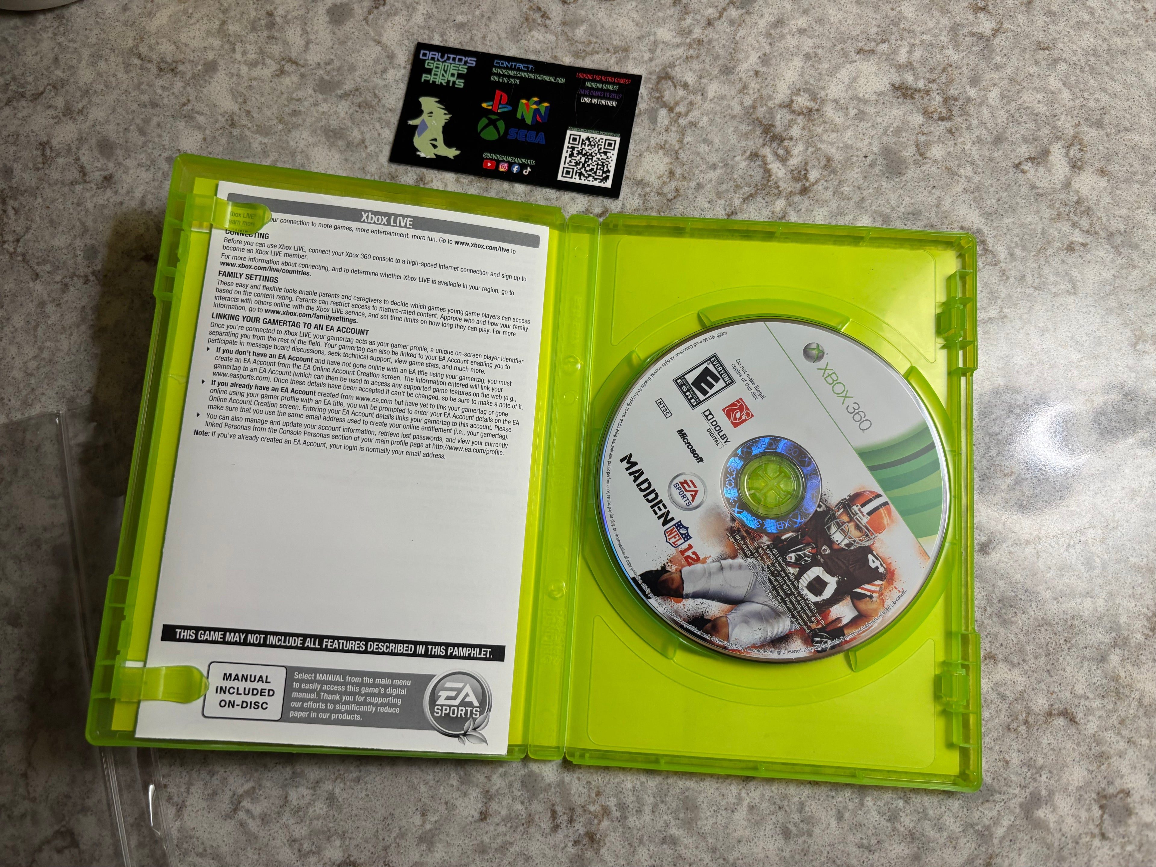Madden NFL 12 [Xbox 360]