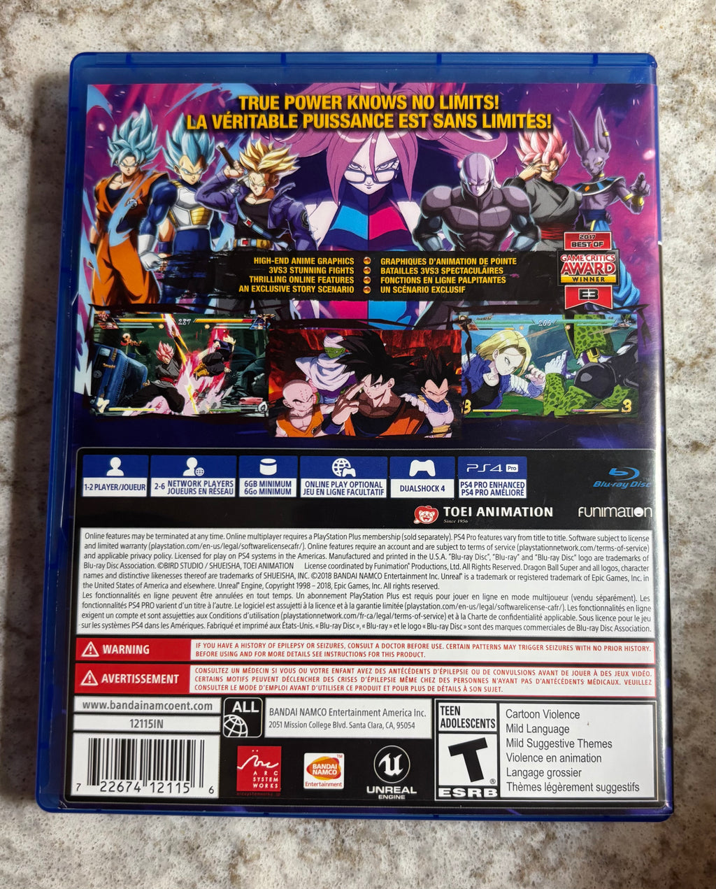 Dragon Ball Fighterz [PS4]