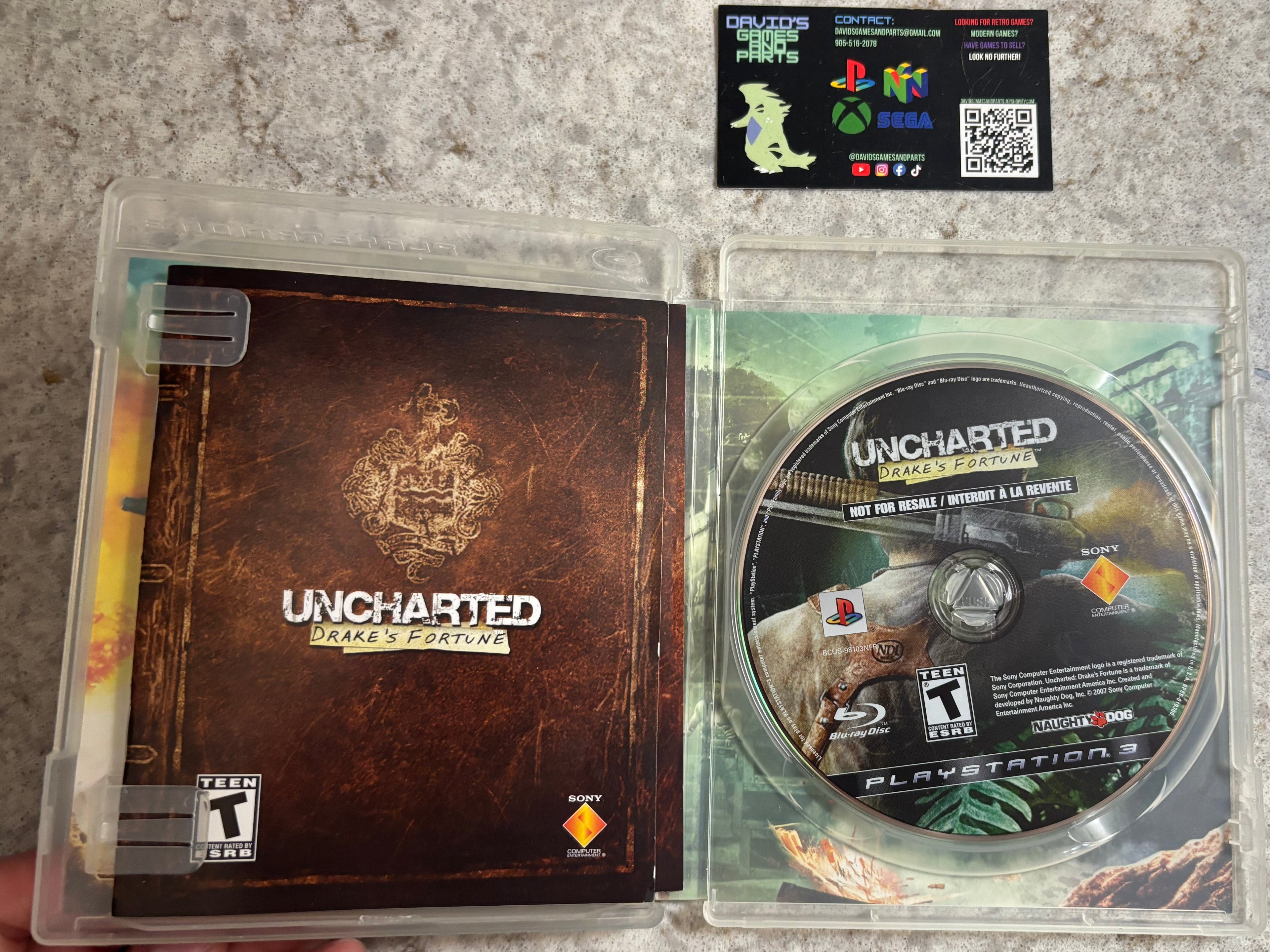 Uncharted: Drake's Fortune [PS3]