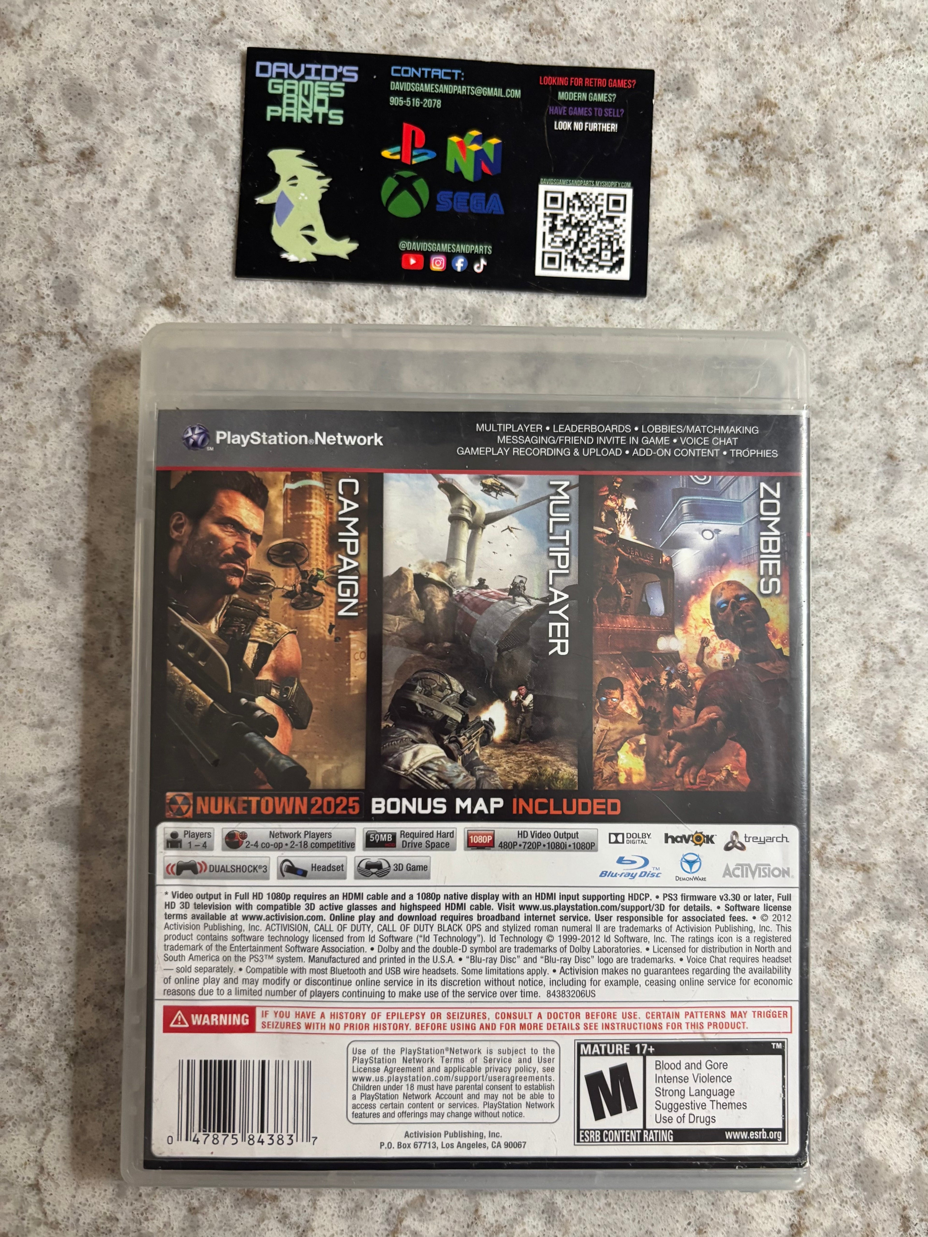 Call of Duty: Black Ops II [PS3]