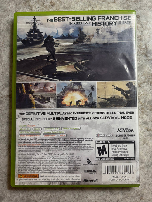 Call of Duty: Modern Warfare 3 [Xbox 360]