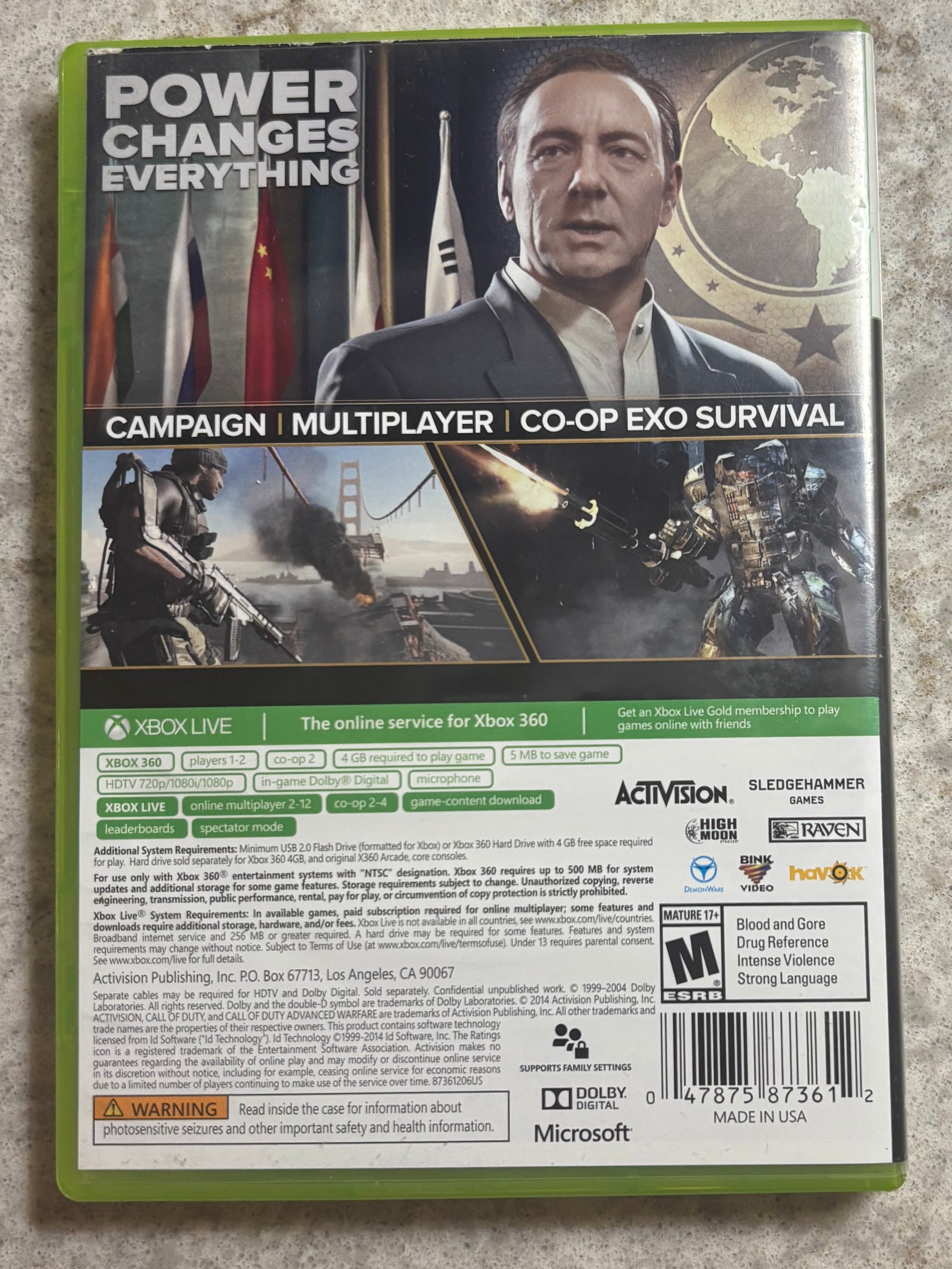 [Xbox 360] Call of Duty: Advanced Warfare
