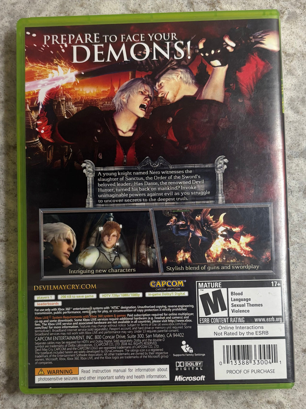 [Xbox 360] Devil May Cry 4