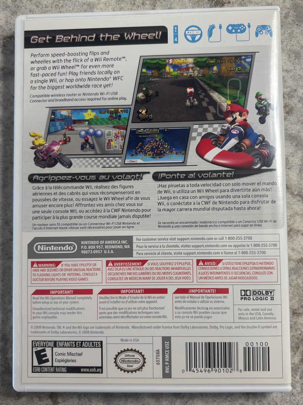 Mario Kart Wii (Complete In Box)