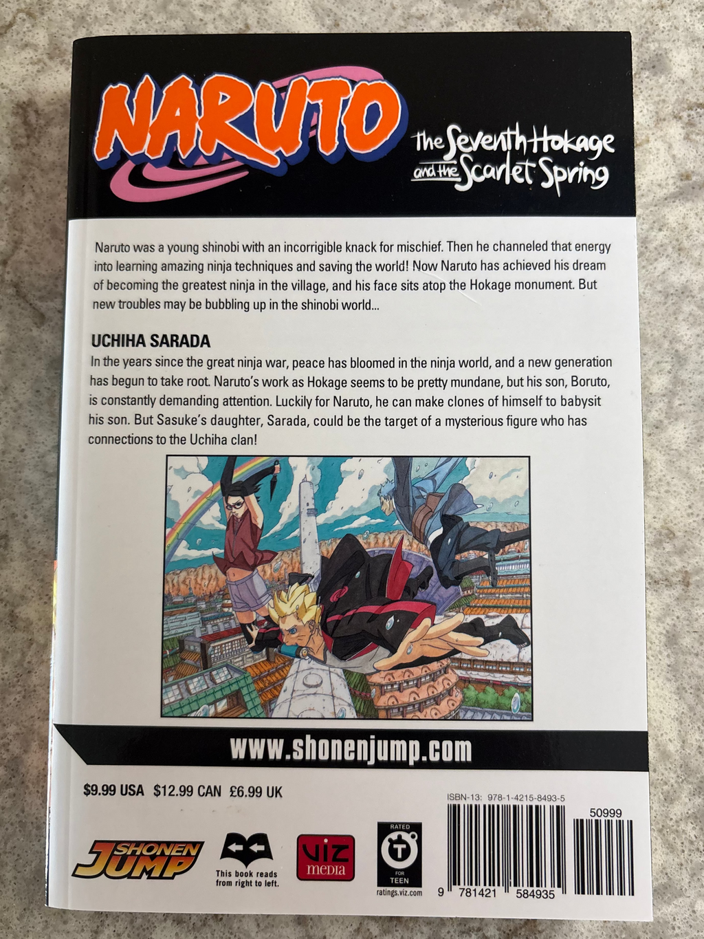 Naruto: The Seventh Hokage And The Scarlet Spring