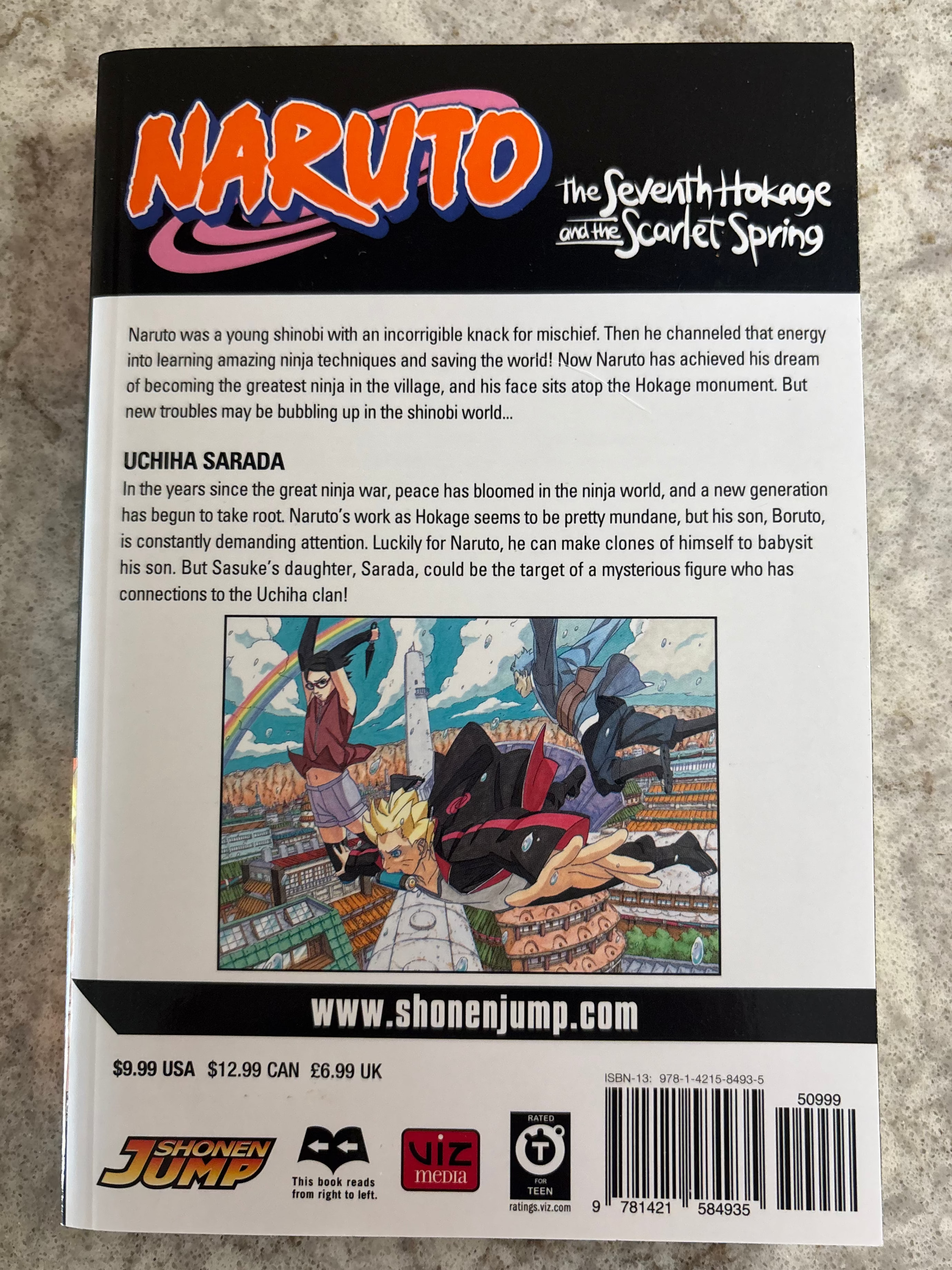 Naruto: The Seventh Hokage And The Scarlet Spring