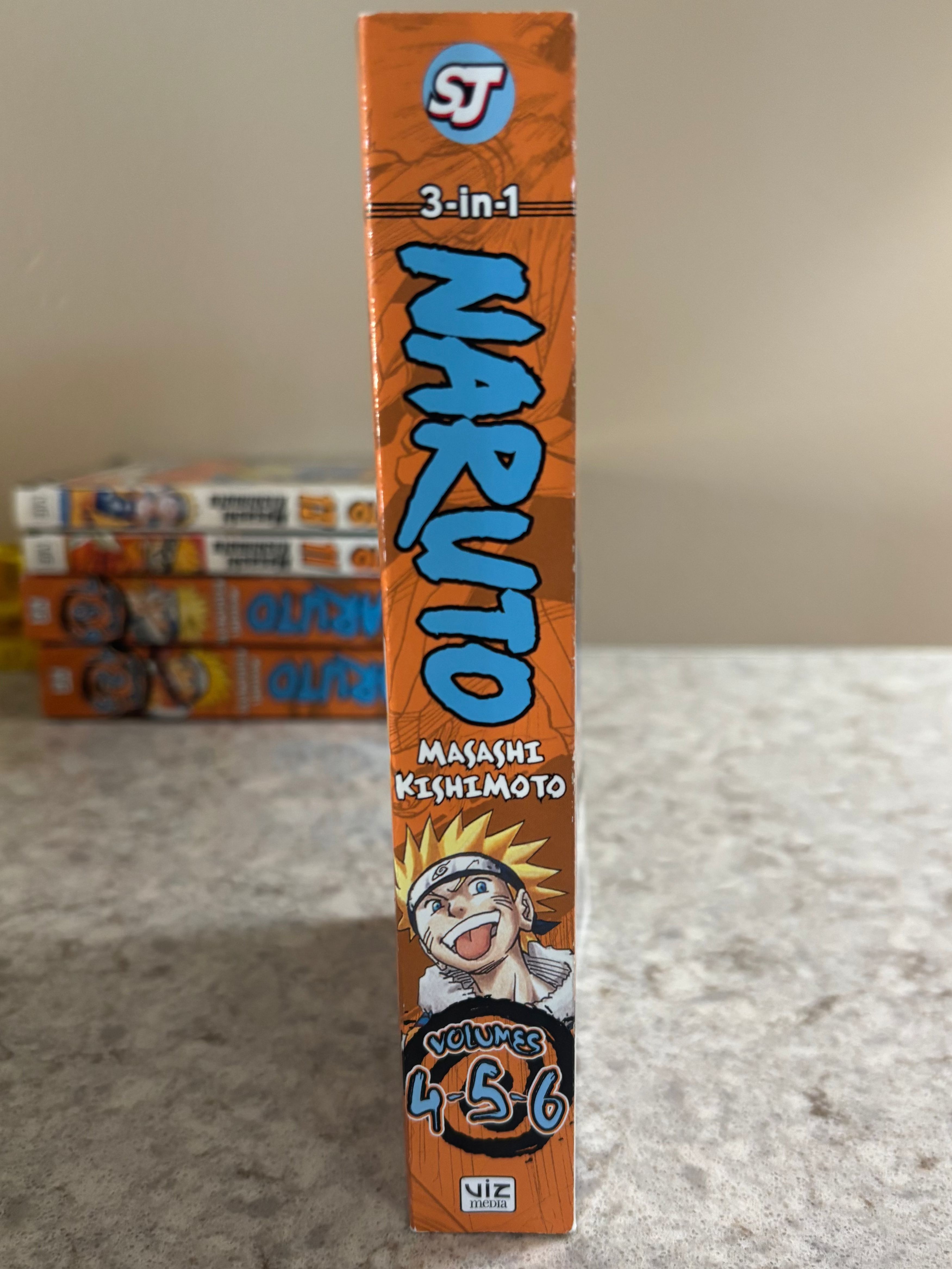 Naruto Volumes 4-6 (3-in-1)