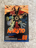 Naruto Shonen Jump Manga Volume 60 manga book cover by Masashi Kishimoto.