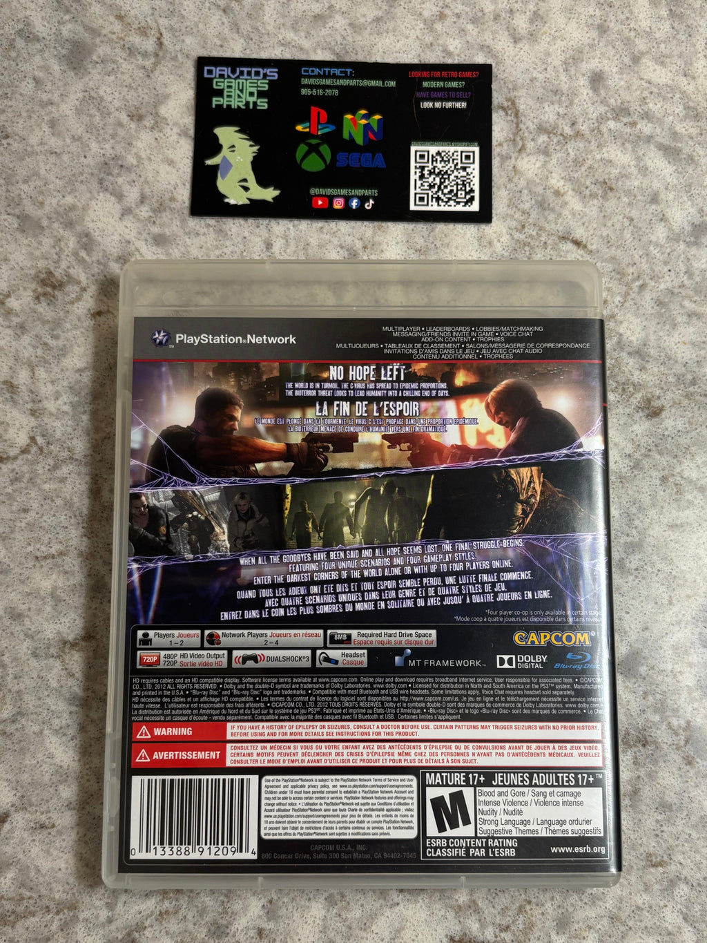 Resident Evil 6 [PS3]