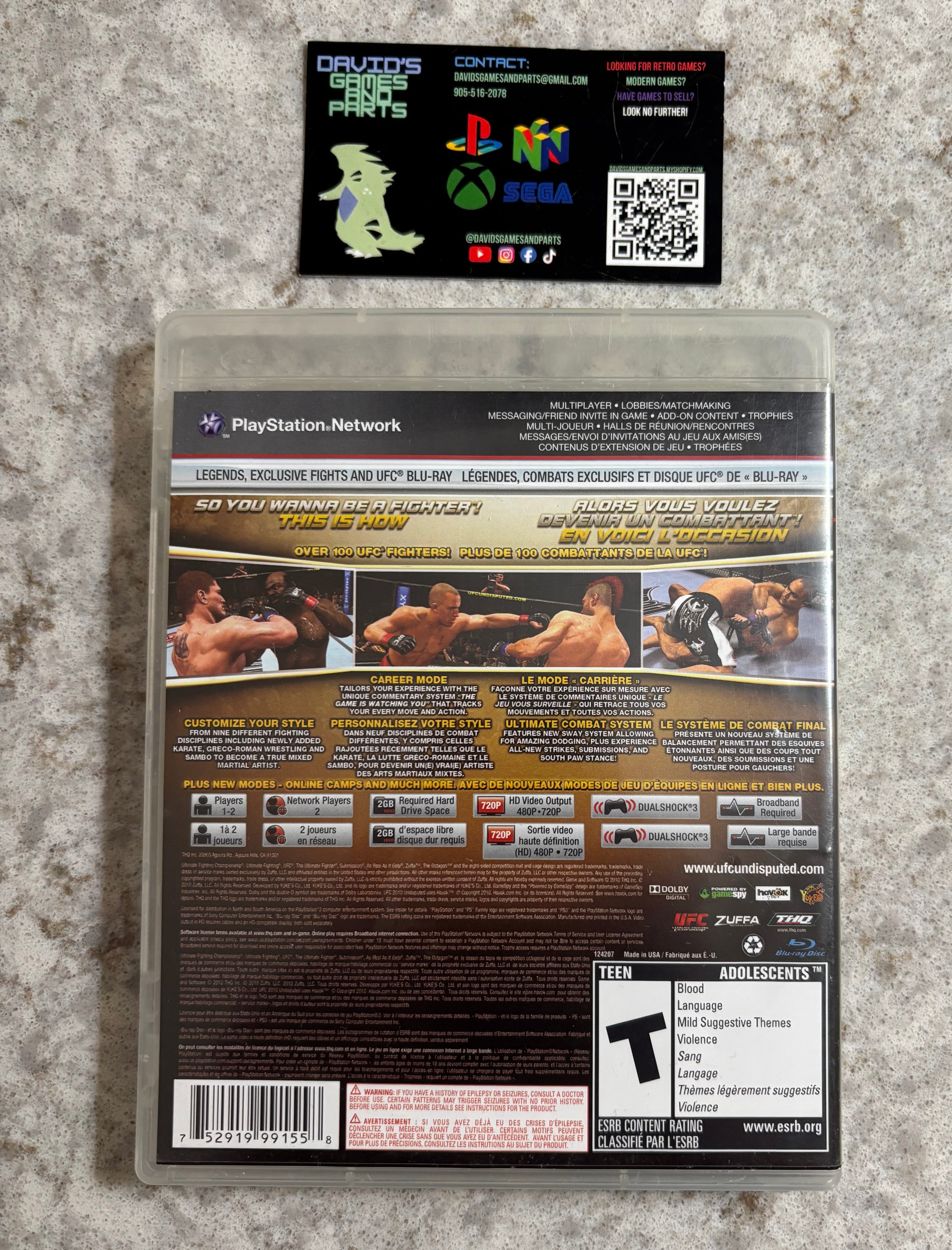 UFC: Undisputed 2010 [PS3]